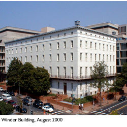 The Winder Building, August 2000. The Winder Building, August 2000.